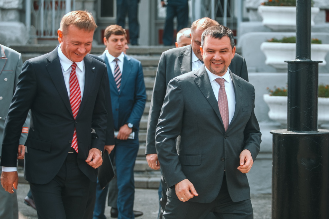 Курскую область с рабочим визитом посетил вице-премьер Максим Акимов